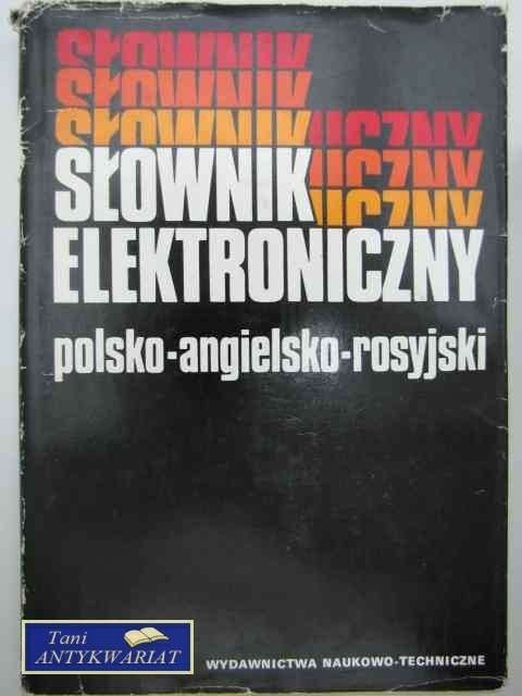 SŁOWNIK ELEKTRONICZNY POLSKO- ANGIELSKO- ROSYJSKI
