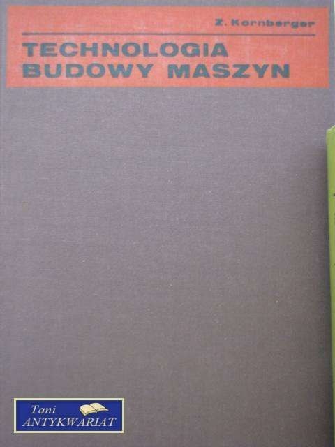 TECHNOLOGIA BUDOWY MASZYN