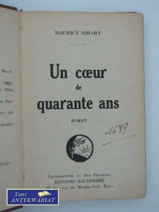 UN COEUR DE QUARANTE ANS