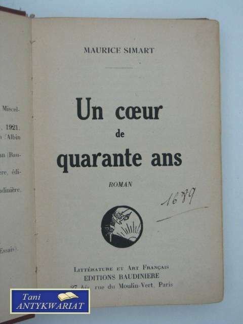 UN COEUR DE QUARANTE ANS