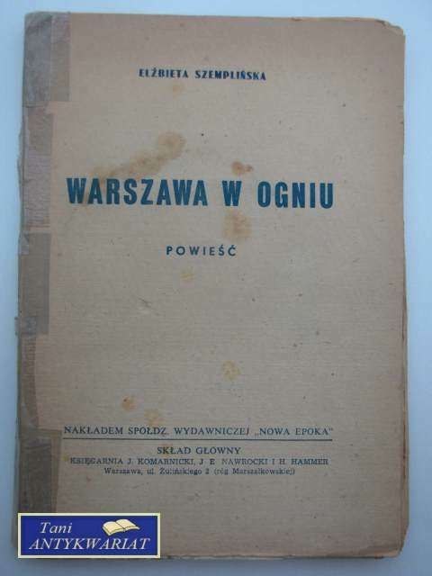 WARSZAWA W OGNIU WARSZAWA W OGNIU