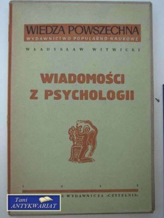 WIADOMOŚCI Z PSYCHOLOGII