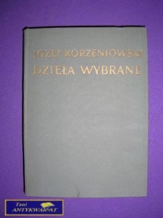 DZIEŁA WYBRANE - Józef Korzeniowski
