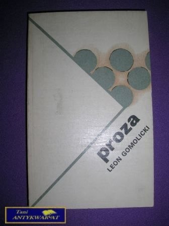 PROZA - L. Gomolicki