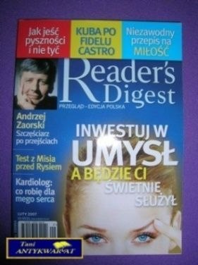 READER'S DIGEST LUTY 2007
