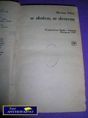 W SŁOŃCU,W DESZCZU-M.Pilot W SŁOŃCU,W DESZCZU-M.Pilot