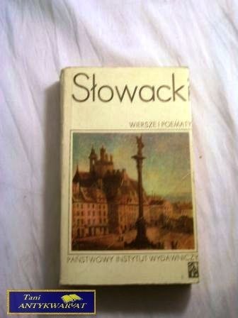 WIERSZE I POEMATY Słowacki