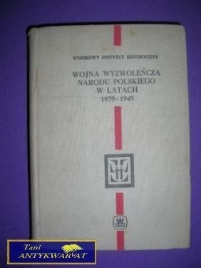 WOJNA WYZWOLEŃCZA NARODU POLSKIEGO