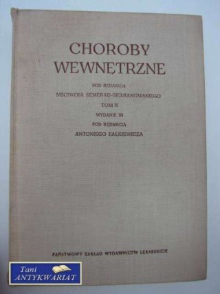 CHOROBY WEWNĘTRZNE TOM II