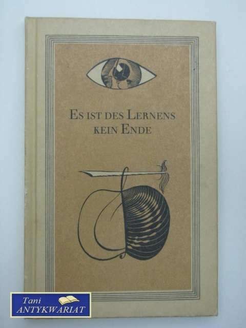 ES IST DES LERNES KEIN ENDE