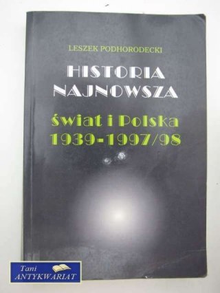 HISTORIA NAJNOWSZA 1939-1997