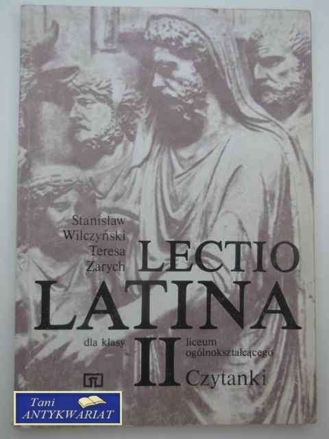LECTICO LATINA DLA KL II LO: CZYTANKI