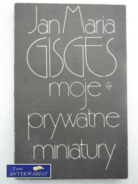 MOJE PRYWATNE MINIATURY