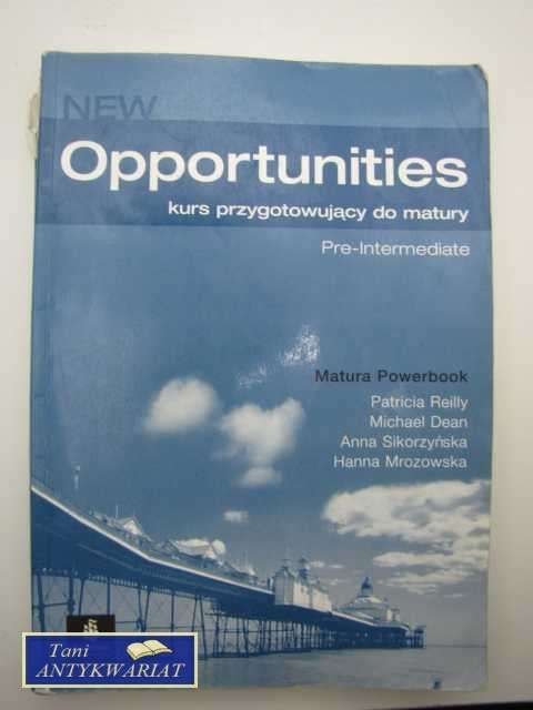 NEW OPPORTUNITIES pre-Intermediate