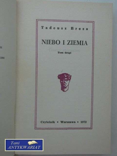 NIEBO I ZIEMIA TOM 2