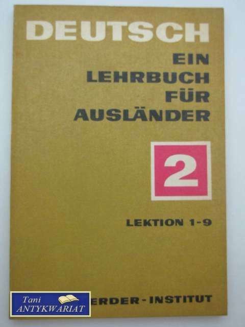 NIEMIECKI: KSIĄŻKA DO NAUKI DLA OBCOKRAJOWCÓW 2 NIEMIECKI: KSIĄŻKA DO NAUKI DLA OBCOKRAJOWCÓW 2