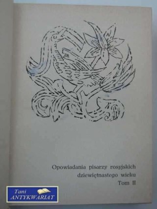 OPOWIADANIA PISARZY ROSYJSKICH TOM 2