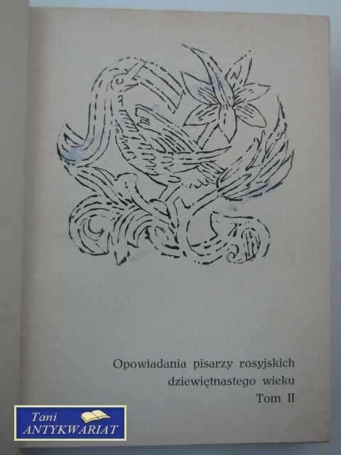 OPOWIADANIA PISARZY ROSYJSKICH TOM 2