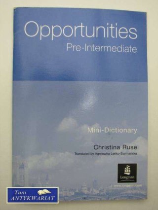 OPPORTUNITIES PRE-INTERMEDIATE