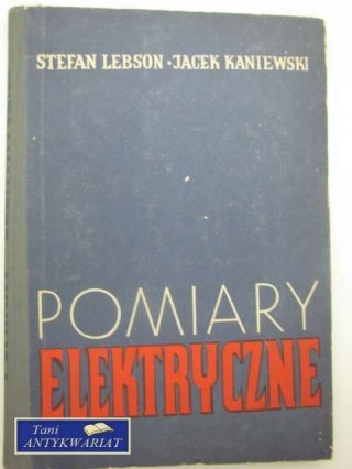 POMIARY ELEKTRYCZNE