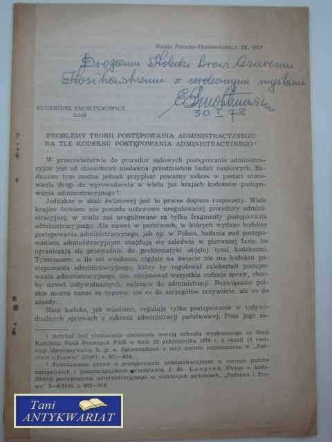 PROBLEMY POSTĘPOWANIA ADMINISTRACYJNEGO...