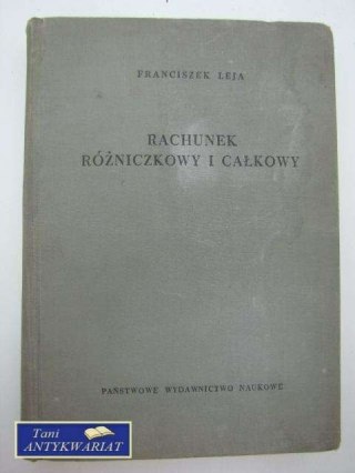 RACHUNEK RÓŻNICZKOWY I CAŁKOWY