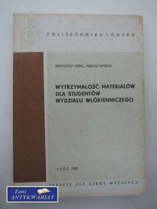 WYTRZYMAŁOŚĆ MATERIAŁÓW
