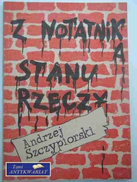 Z NOTATNIK STANU RZECZY