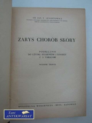 ZARYS CHORÓB SKÓRY