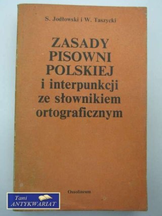 ZASADY PISOWNI POLSKIEJ I INTERPUNKCJI ...