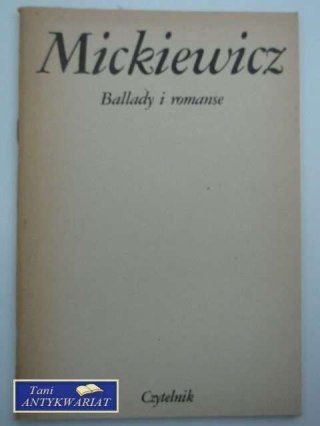 BALLADY I ROMANSE