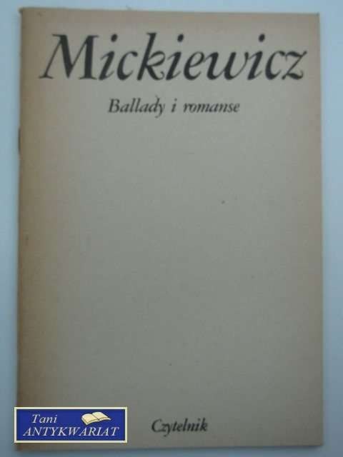 BALLADY I ROMANSE