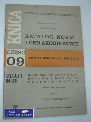 KATALOG NORM I CEN AKORDOWYCH część 9