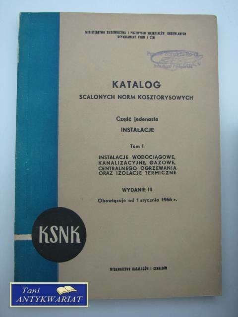 KATALOG SCALONYCH NORM CZ.11 KATALOG SCALONYCH NORM CZ.11