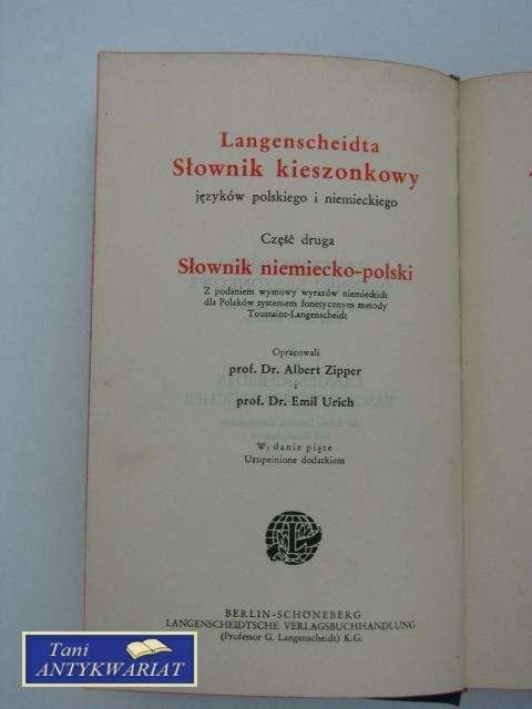 KIESZONKOW SŁOWNIK NIEM-PL