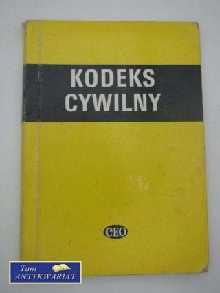 KODEKS CYWILNY