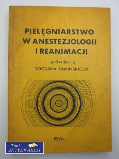 PIELĘGNIARSTWO W ANESTEZJOLOGI