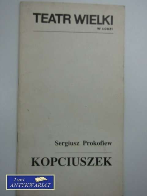 SERGIUSZ PROKOFIEW KOPCIUSZEK