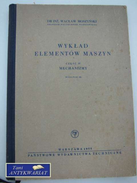 WKŁAD ELEMENTÓW MASZYN - CZĘŚĆ IV