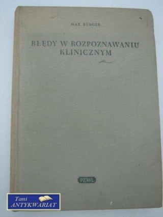 BŁĘDY W ROZPOZNAWANIU