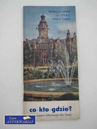CO KTO GDZIE? w Lipsku