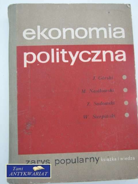EKONOMIA POLITYCZNA