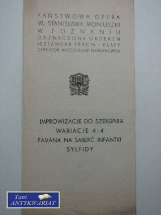 IMPROWIZACJE DO SZEKSPIRA