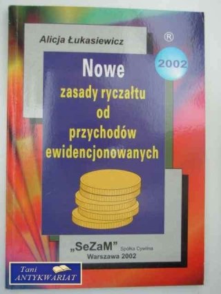 NOWE ZASADY RYCZAŁTU