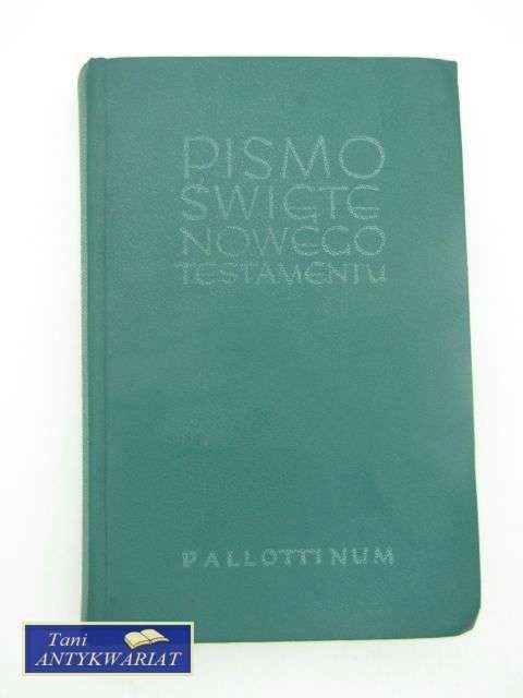 PISMO ŚWIĘTE NOWEGO TESTAMENTU