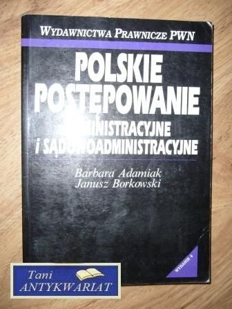 POLSKIE POSTĘPOWANIE ADMINISTRACYJNE I SĄDOWOADMIN. POLSKIE POSTĘPOWANIE ADMINISTRACYJNE I SĄDOWOADMIN.
