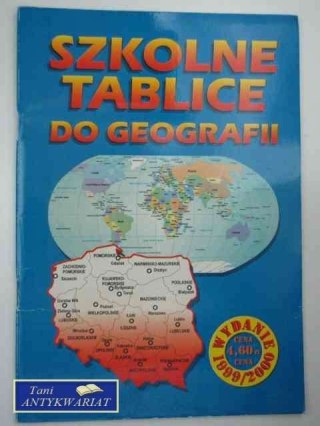 SZKOLNE TABLICE DO GEOGRAFII