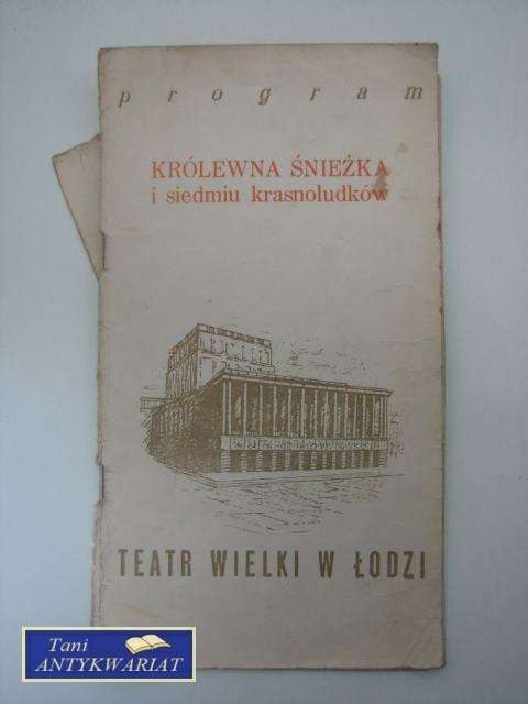 TWŁ PROGRAM KRÓLEWNA ŚNIEŻKA I SIEDMIU KRASNOLUDKÓW