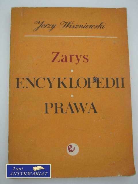 ZARYS ENCYKLOPEDII PRAWA