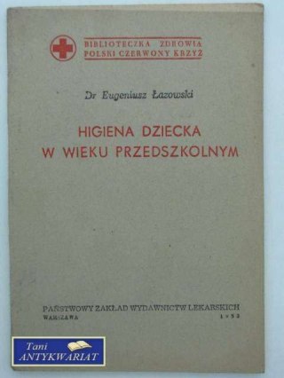 HIGIENA KOBIETY CIĘŻARNEJ I NIEMOWLĘCIA wyd. 1953 rok